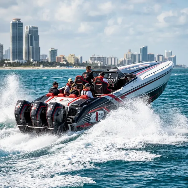 Cigarette 38 Top Gun for charter in Miami