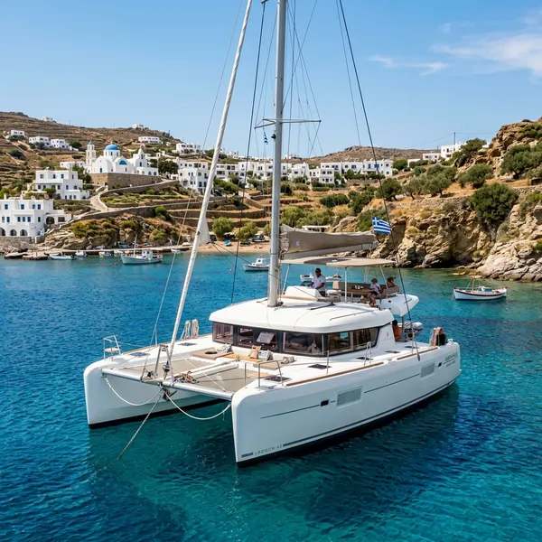 Lagoon 42 for charter in Greece