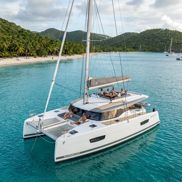 Fountaine Pajot Astrea 42 for charter in Caribbean
