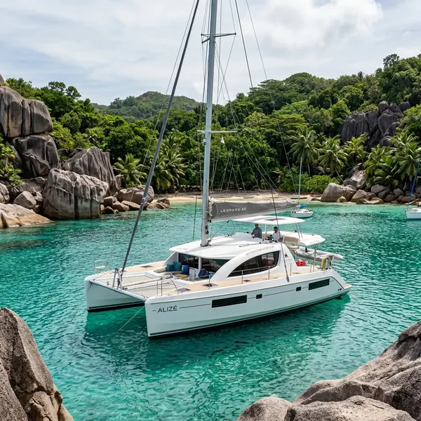Leopard 45 for charter in Seychelles