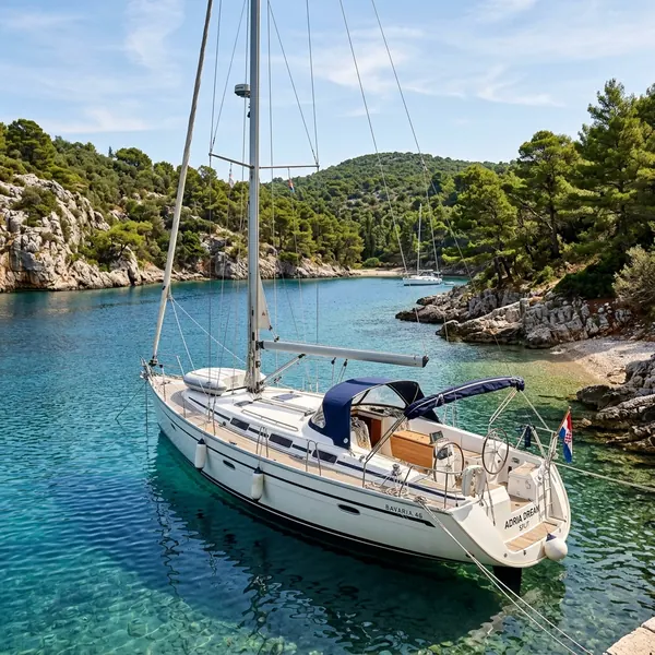 Bavaria 46 for charter in Croatia